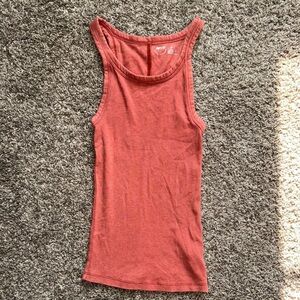 XS Aerie Rust Tank Top NWOT